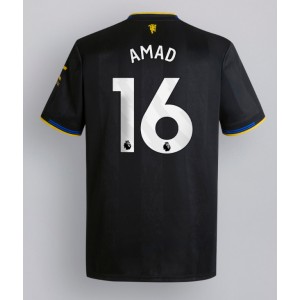 Manchester United Amad Diallo #16 Jalkapallovaatteet Kolmaspaita 2025-26 Lyhythihainen
